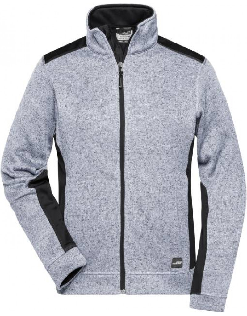 Jachetă de lucru tricotată din fleece pentru femei-groasa